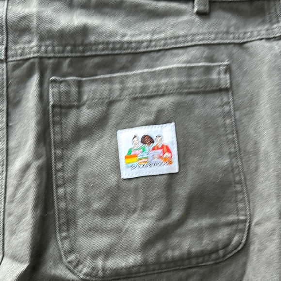 Bricks & Wood Green Chinos Cotton Blend - Picture 5 of 6